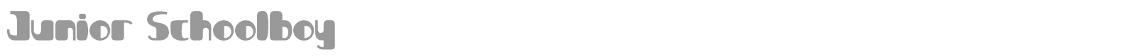 Junior Schoolboy font preview